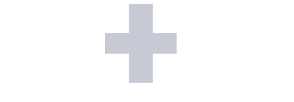 RHRC logo in full white